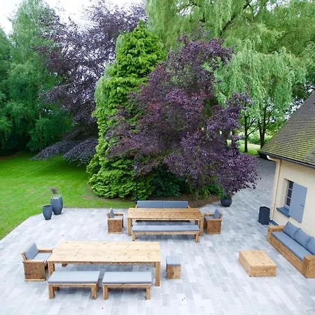 Elegante Avec Parc Arbore, Et Equipements Complets Pour 14 Pers. Dans La Campagne Flamande - Fr-1-510-8 *